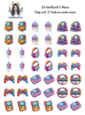 32-bit Beat 1 - Clipart Mini