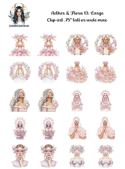 Aether and Flora 13 - Clipart