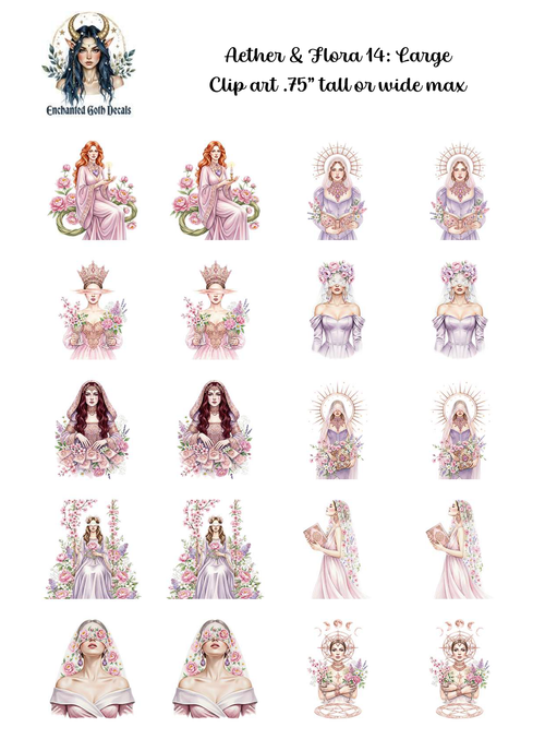 Aether and Flora 14 - Clipart