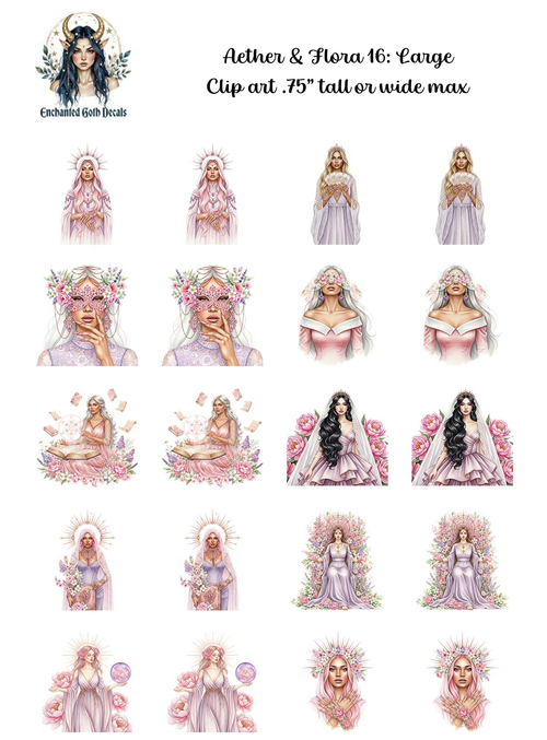 Aether and Flora 16 - Clipart