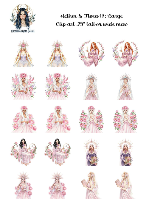 Aether and Flora 17 - Clipart