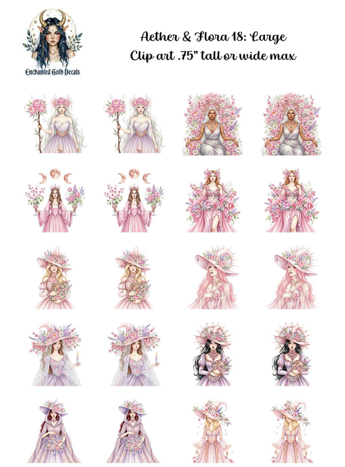 Aether and Flora 18 - Clipart
