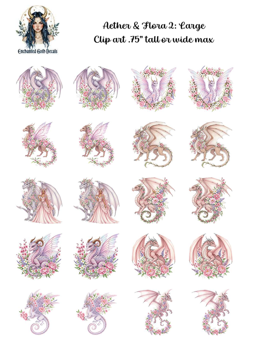 Aether and Flora 2 - Clipart