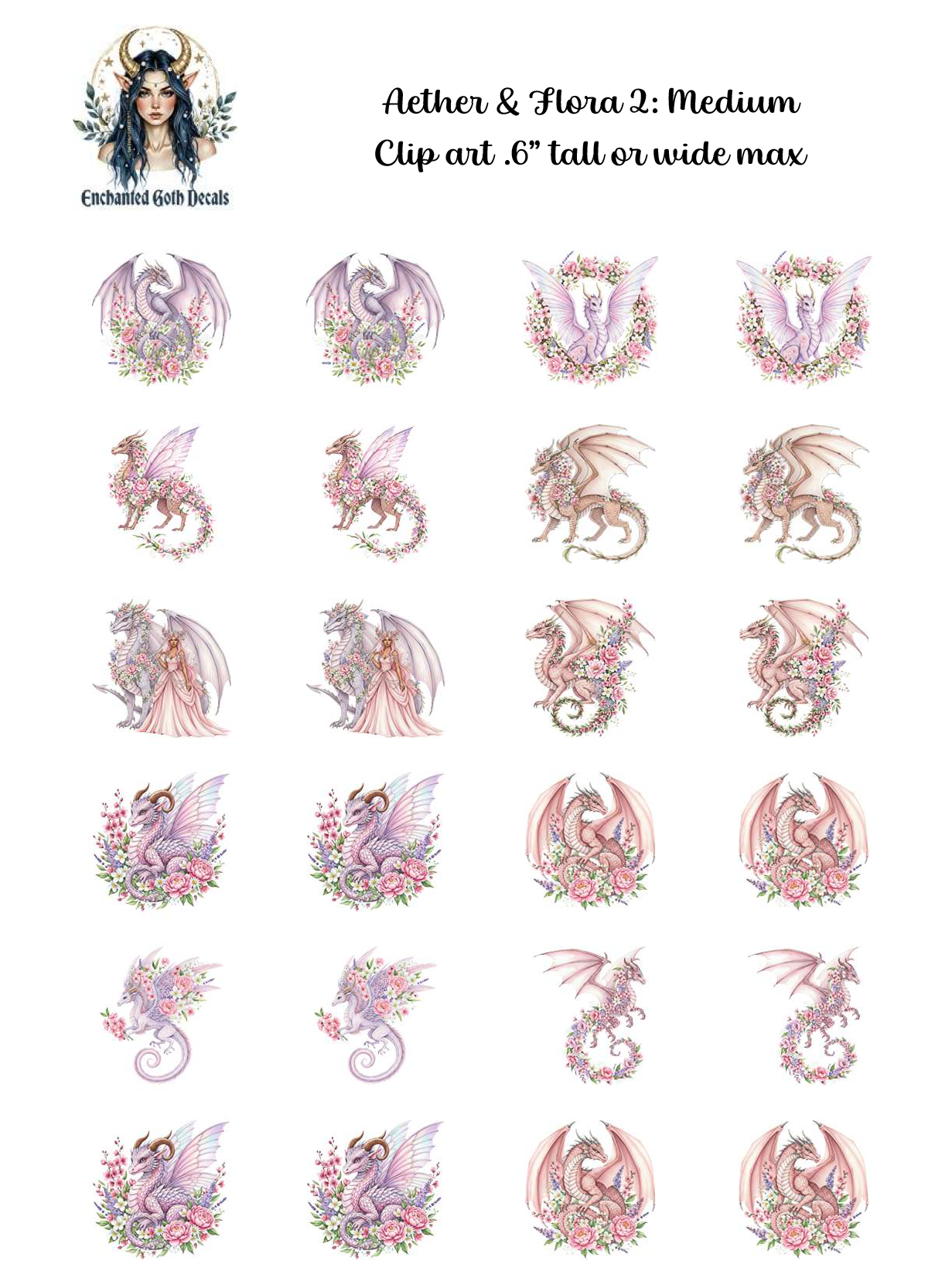 Aether and Flora 2 - Clipart