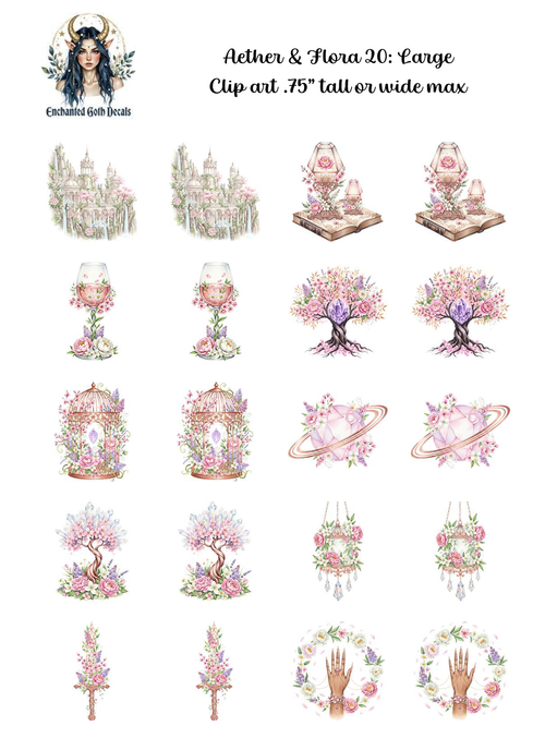 Aether and Flora 20 - Clipart