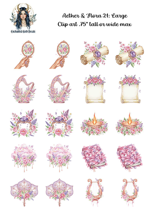 Aether and Flora 21 - Clipart
