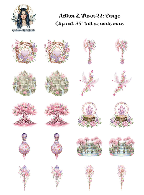 Aether and Flora 22 - Clipart