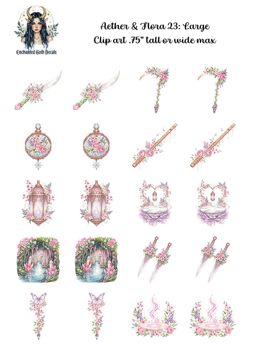 Aether and Flora 23 - Clipart