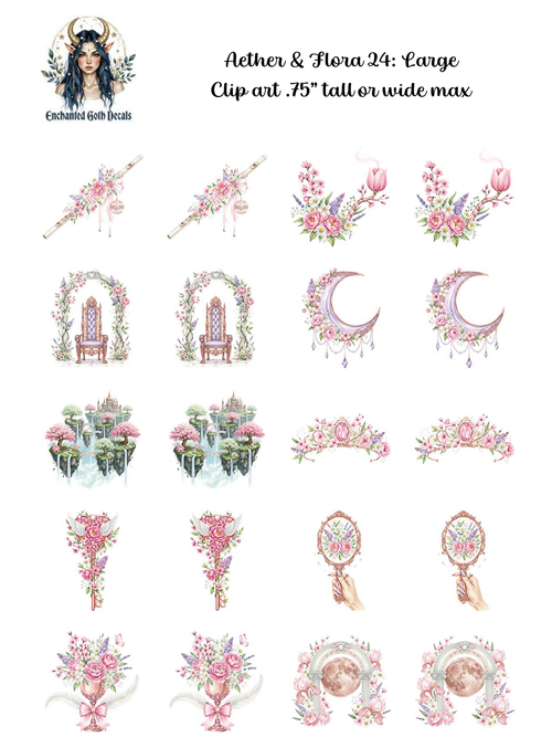 Aether and Flora 24 - Clipart