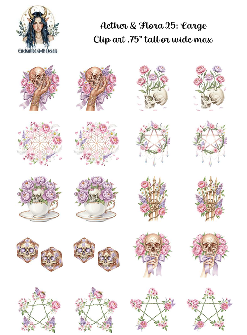 Aether and Flora 25 - Clipart