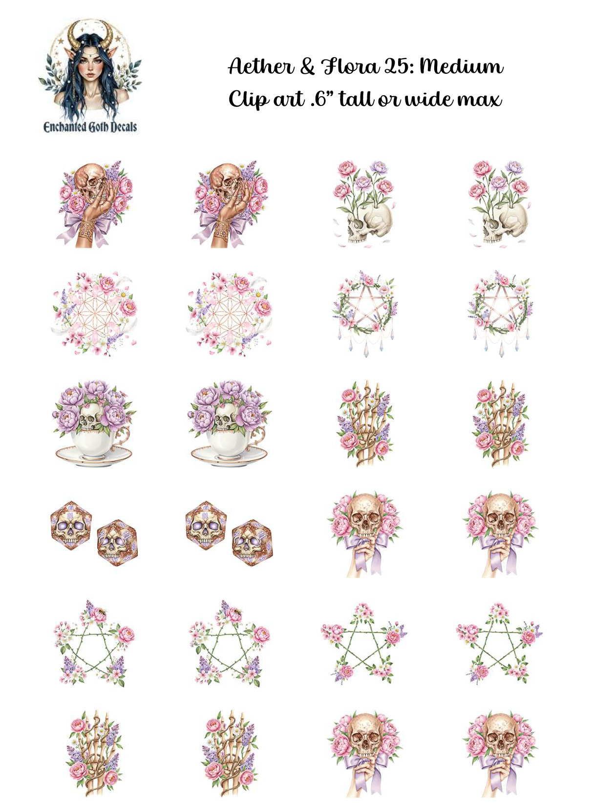 Aether and Flora 25 - Clipart