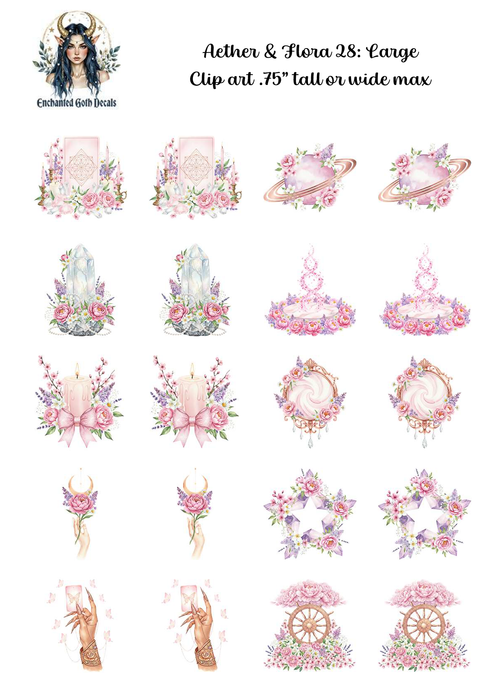 Aether and Flora 28 - Clipart