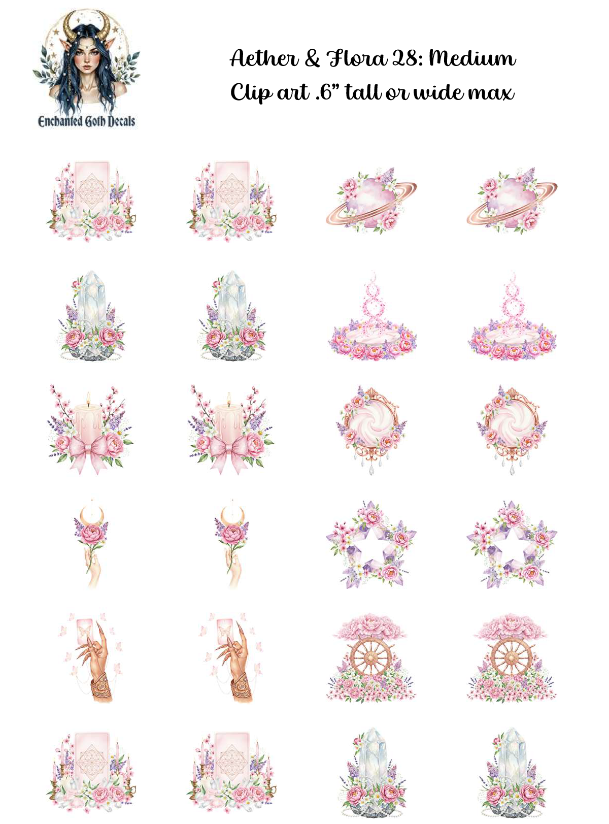 Aether and Flora 28 - Clipart