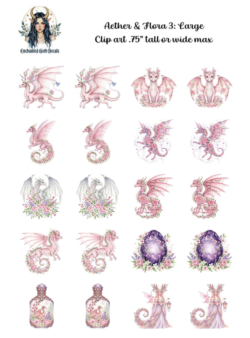 Aether and Flora 3 - Clipart