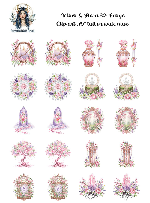 Aether and Flora 32 - Clipart