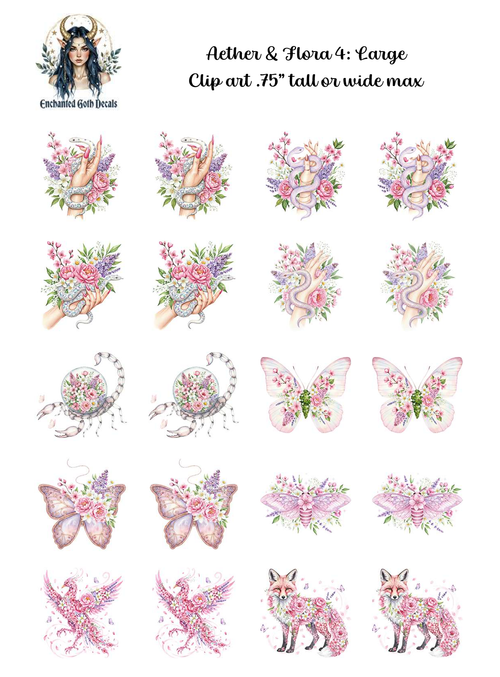 Aether and Flora 4 - Clipart