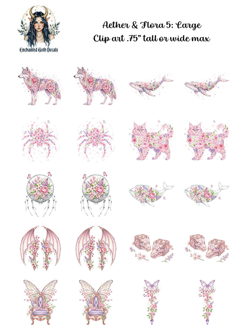 Aether and Flora 5 - Clipart