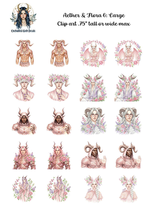 Aether and Flora 6 - Clipart