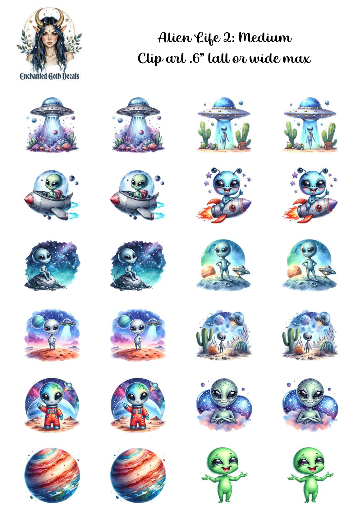 Alien Life 2 - Clipart