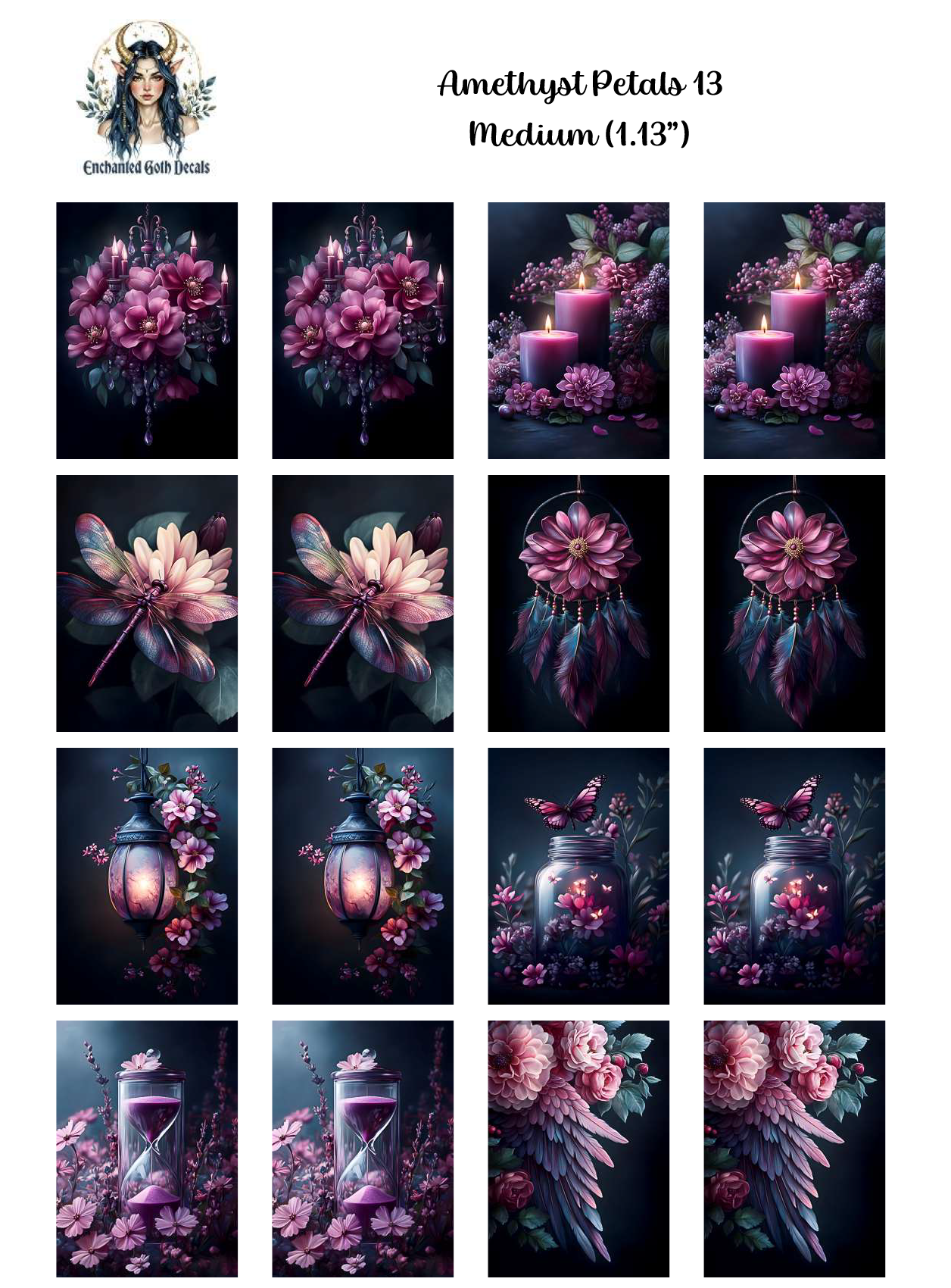 Amethyst Petals 13