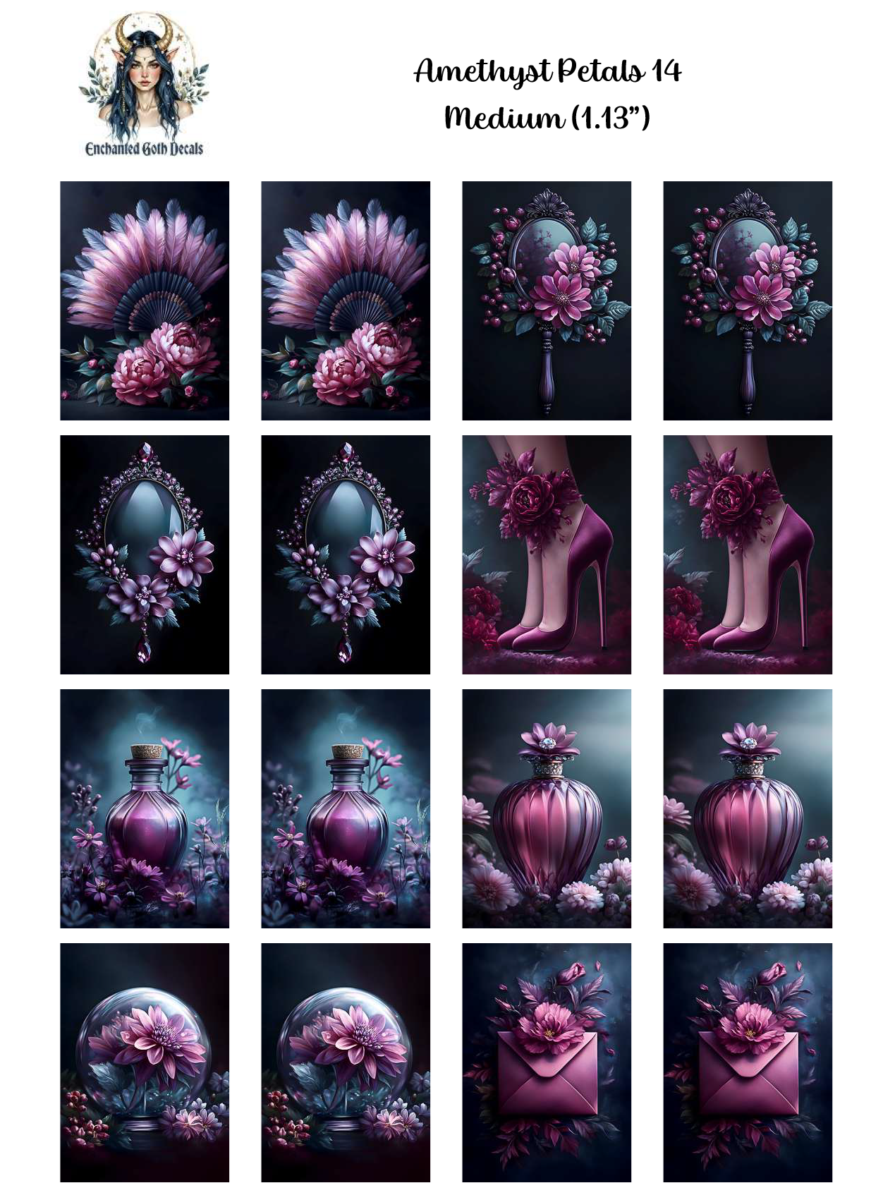 Amethyst Petals 14