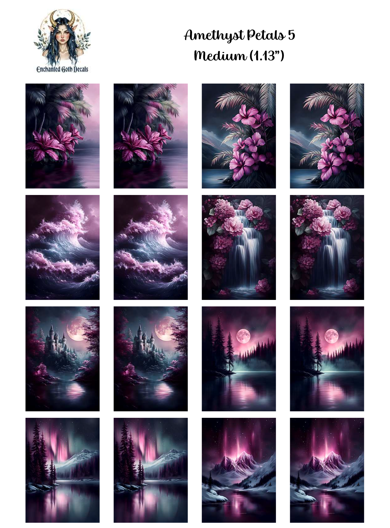 Amethyst Petals 5