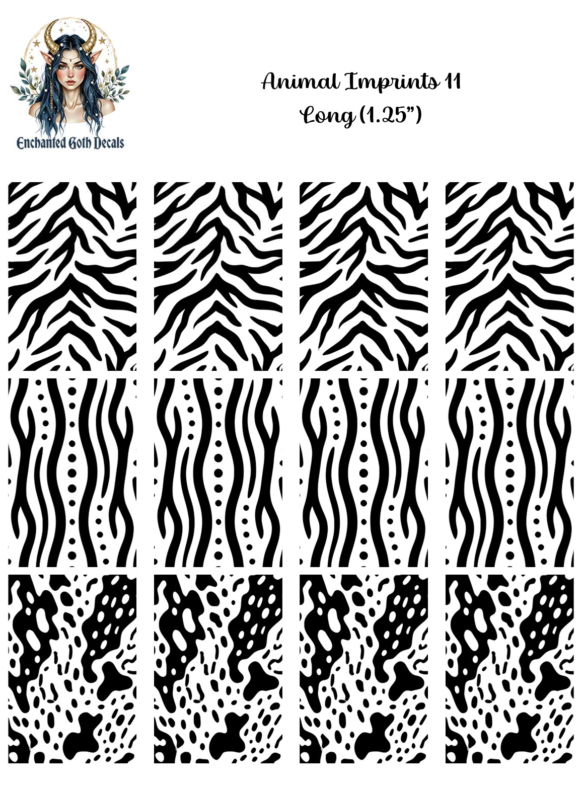 Animal Imprints 11 - Long