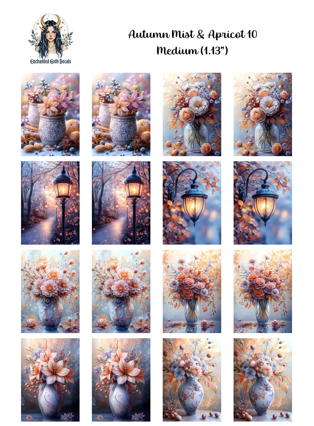 Autumn Mist & Apricot 10