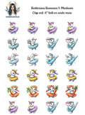 Ballerina Bunnies 1 - Clipart