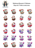 Ballerina Bunnies 2 - Clipart