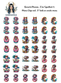 Beach Please, I'm Spotted 1 - Clipart Mini