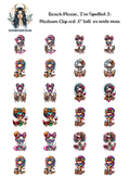Beach Please, I'm Spotted 2 - Clipart