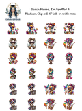 Beach Please, I'm Spotted 3 - Clipart