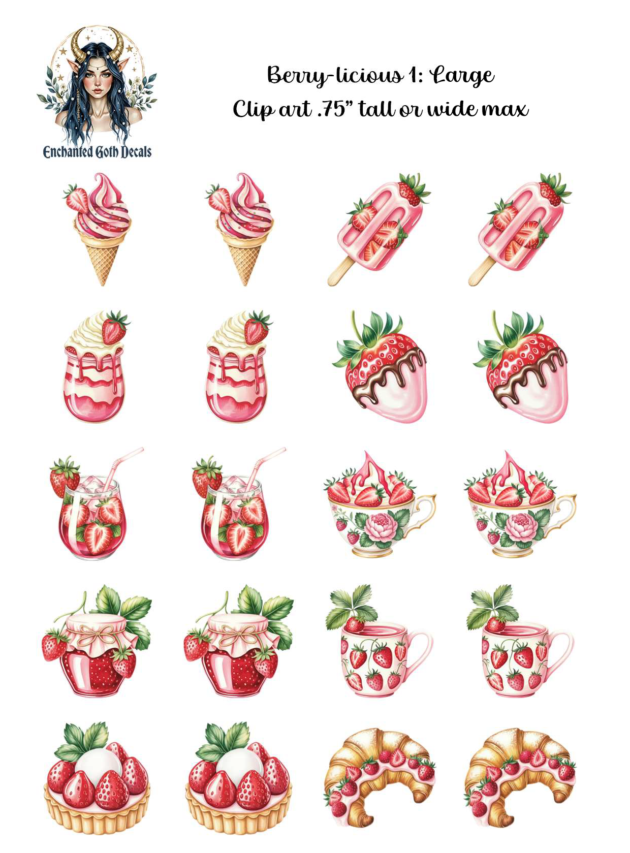Berry-licious 1 - Clipart