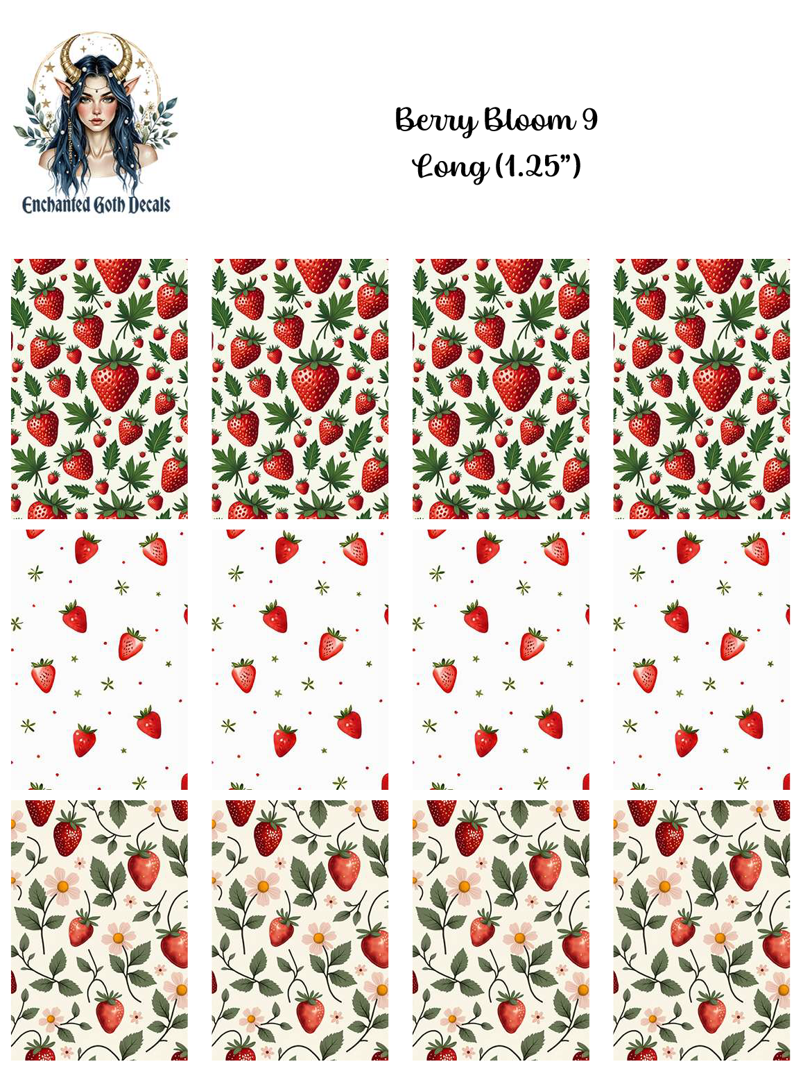 Berry Bloom 9 - Long