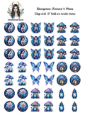Bluepane Fairies 1 - Clipart Mini