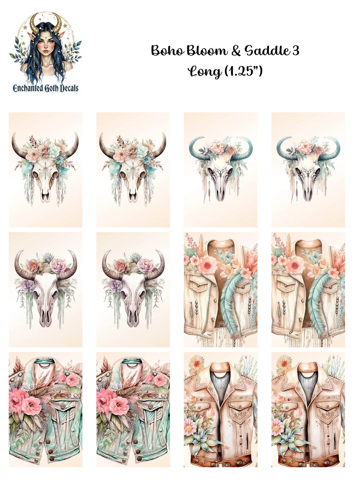 Boho Bloom & Saddle 3