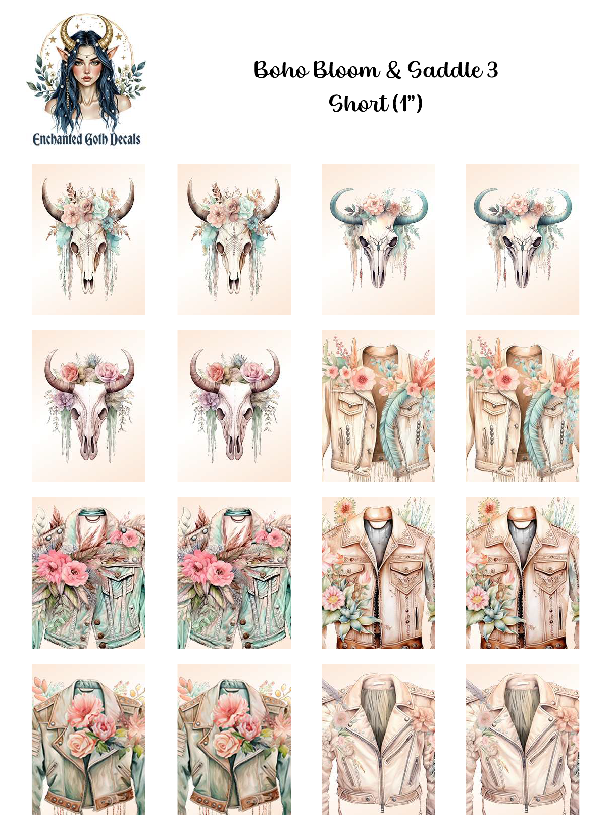 Boho Bloom & Saddle 3