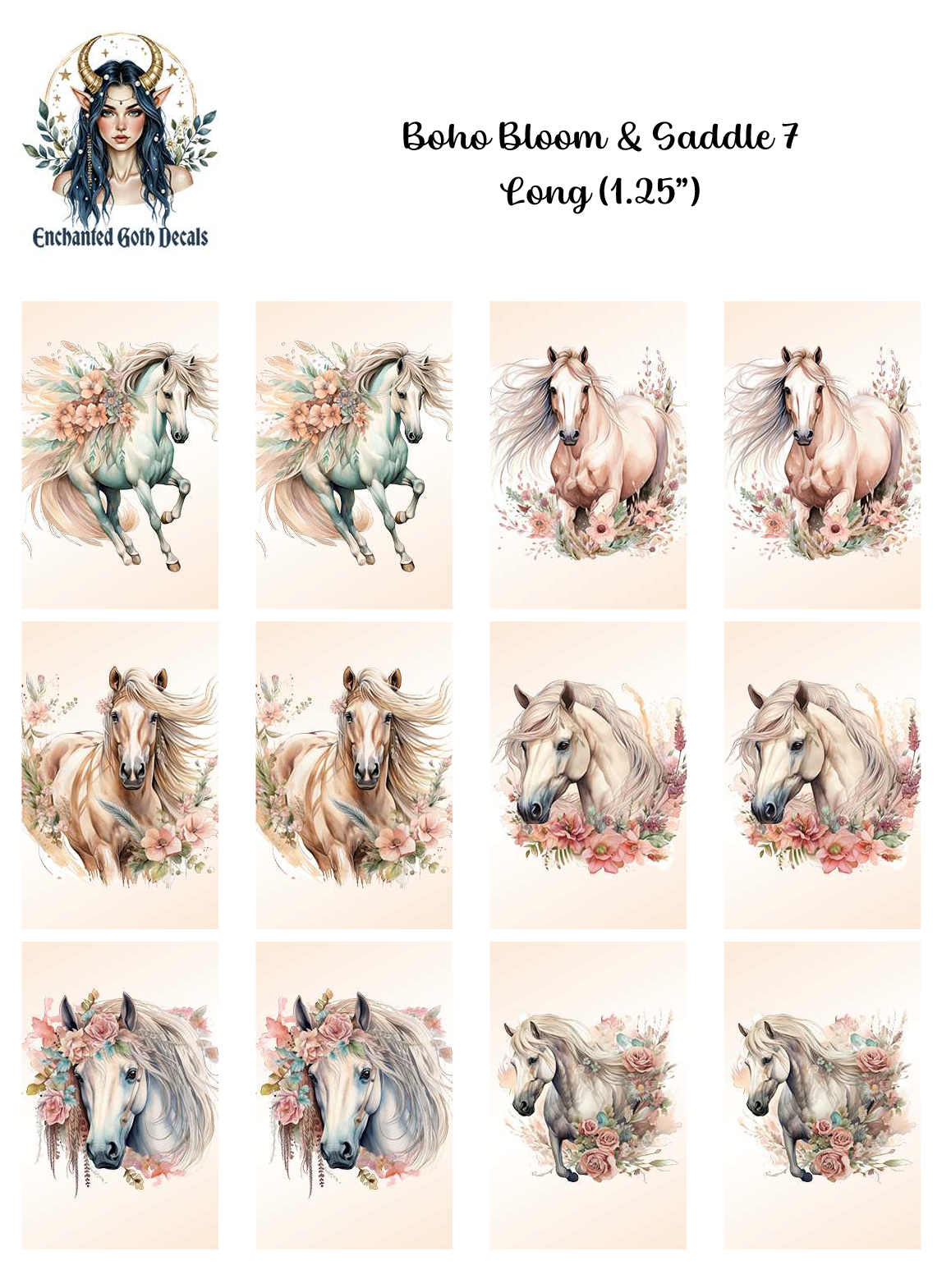 Boho Bloom & Saddle 7