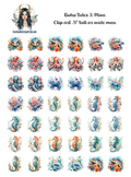 Boho Tides 3 - Clipart Mini