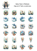Boho Tides 4 - Clipart