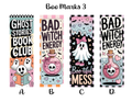 Boo Marks Bookmarks: Sheet 3