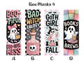 Boo Marks Bookmarks: Sheet 4