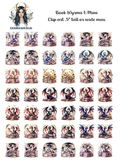 Book Wyrms 1 - Clipart Mini