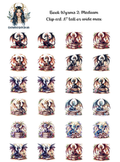 Book Wyrms 2 - Clipart