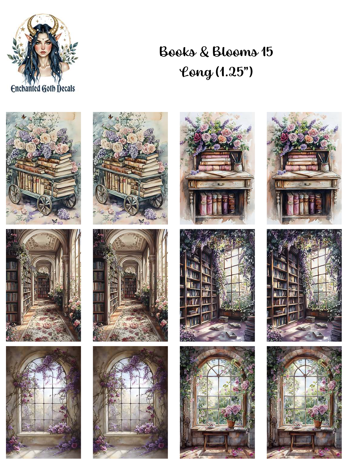 Books and Blooms 15 - Long