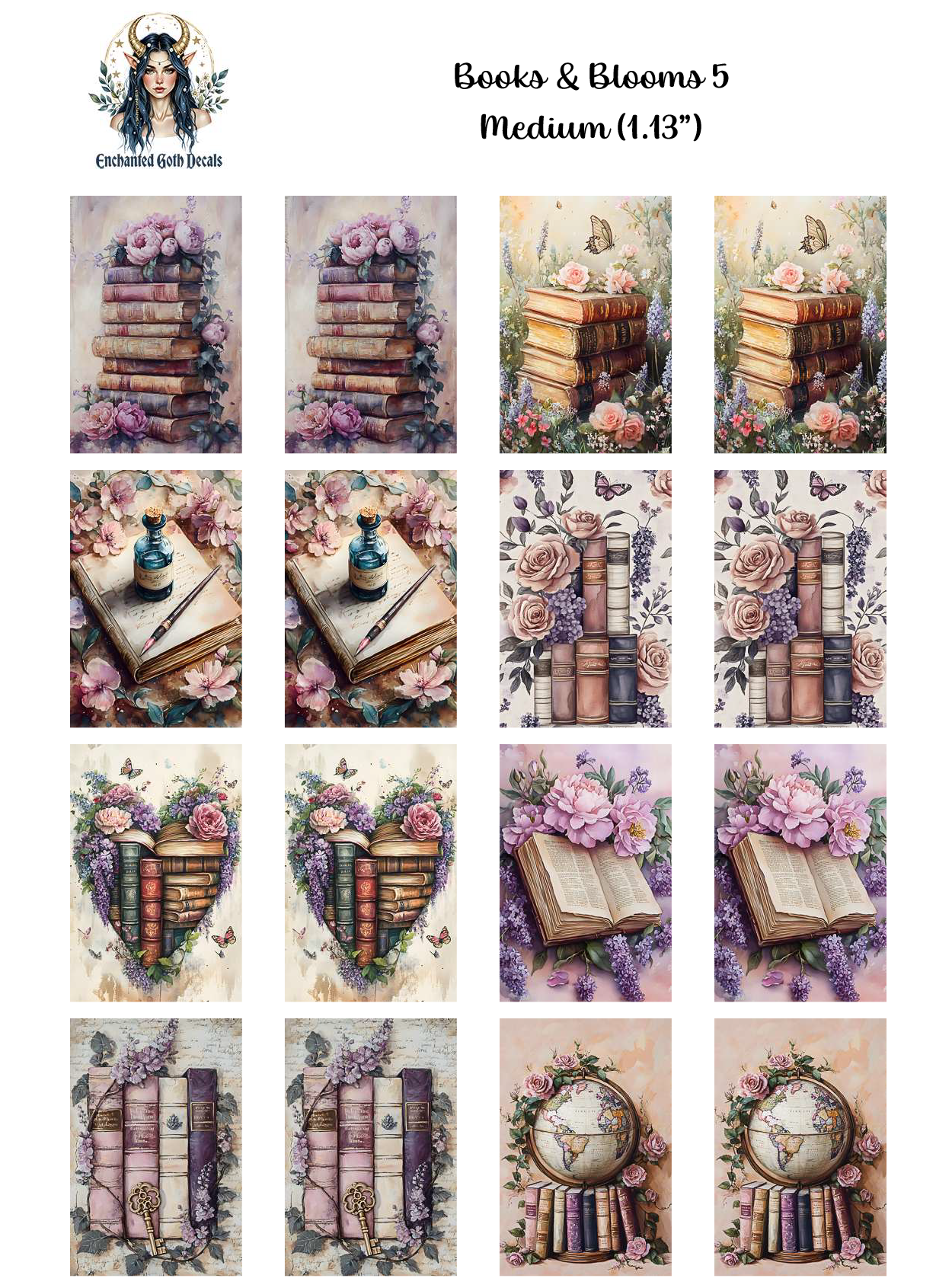 Books and Blooms 5