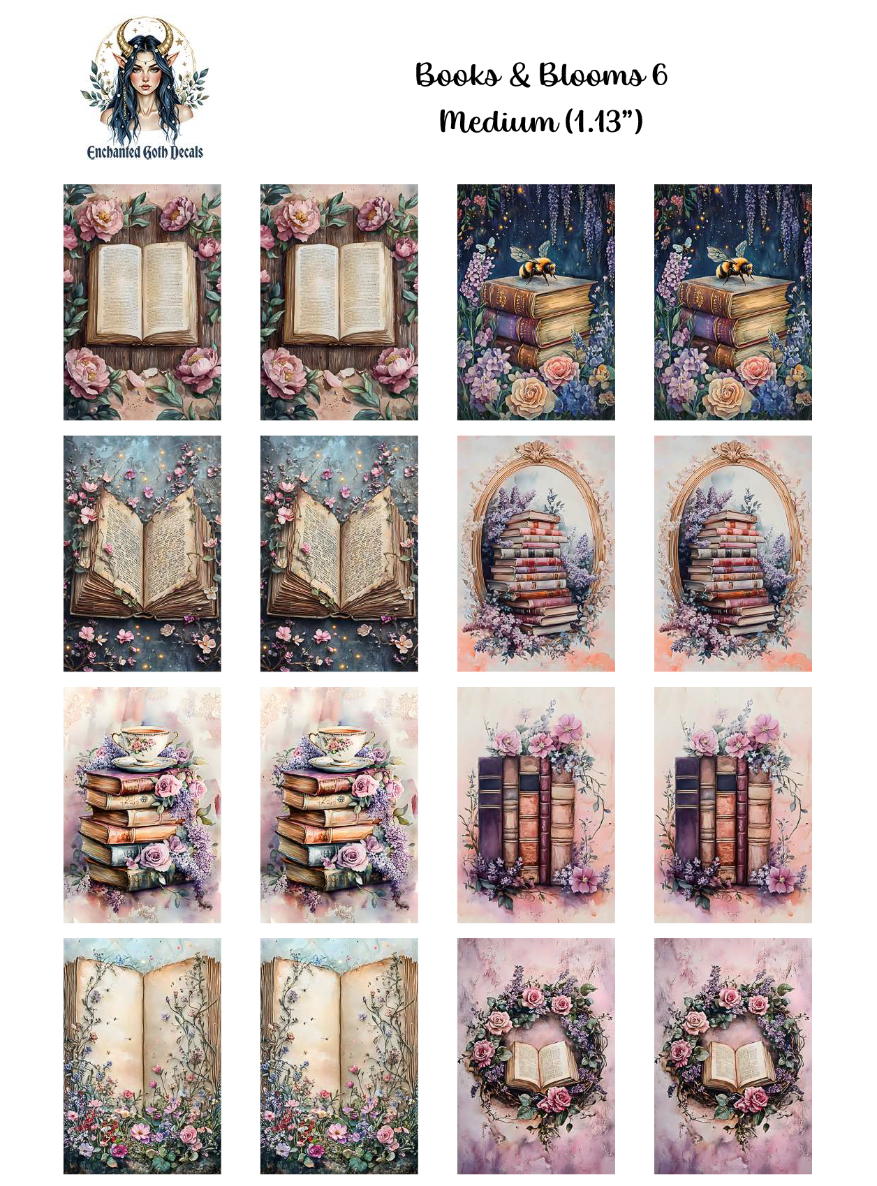 Books and Blooms 6