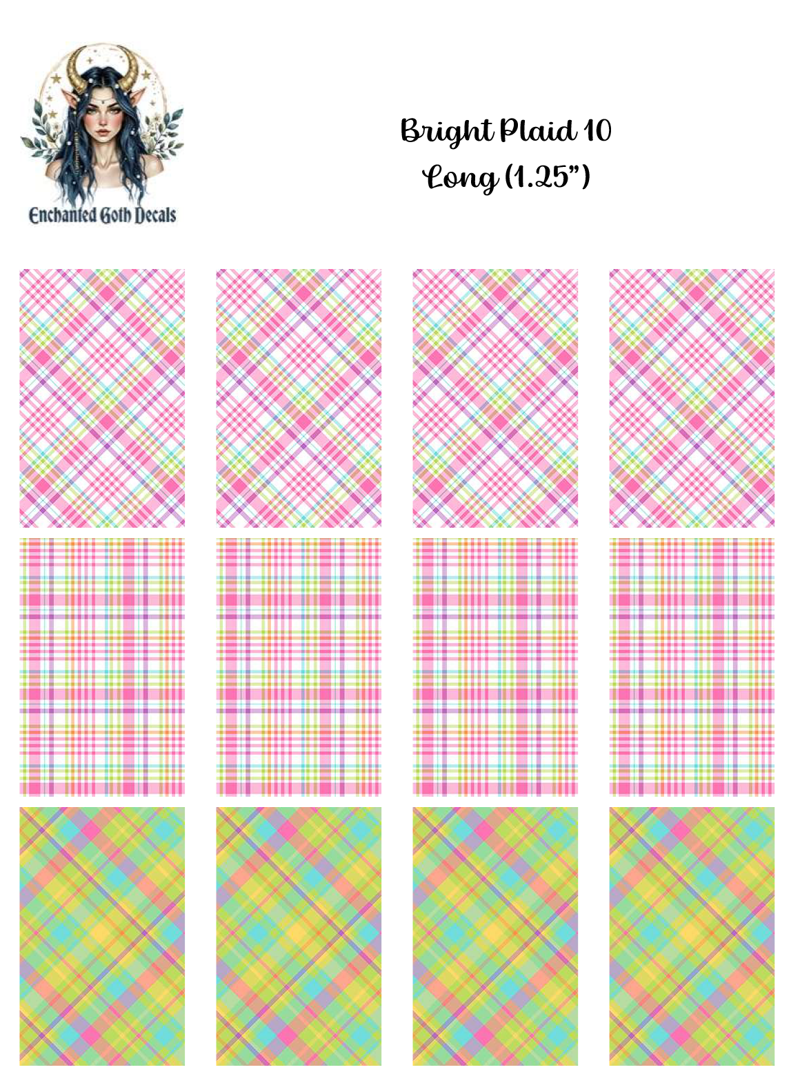 Bright Plaid 10