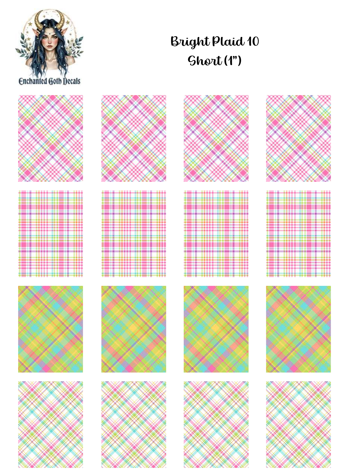 Bright Plaid 10